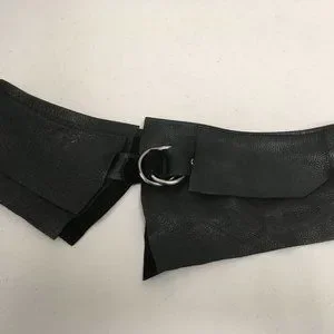 HANDMADE Kid Leather layered CORSET BELT 32x6 M L boho hippie kb18-fast-ship-natural-leather  main image 3